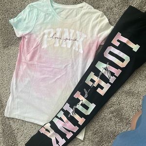 Victoria Secret Pink workout set